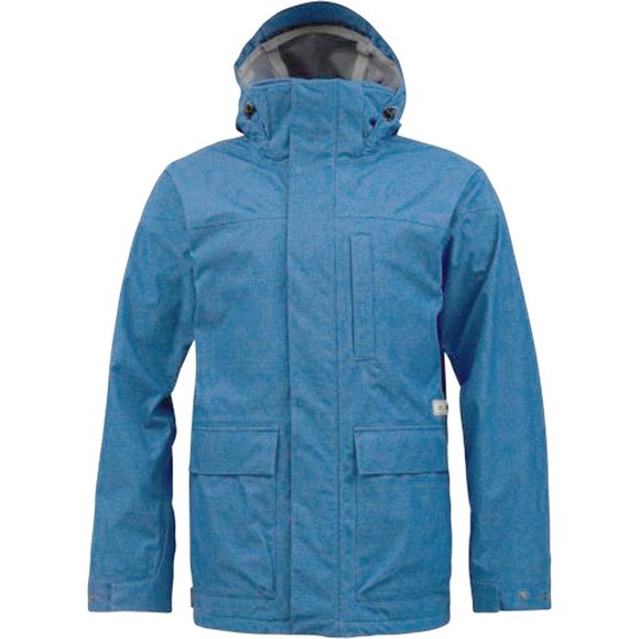 NEW $320 Burton GMP Thatcher Jacket! SmallBlue Dry Ride EcoNanoshell 2L Shell